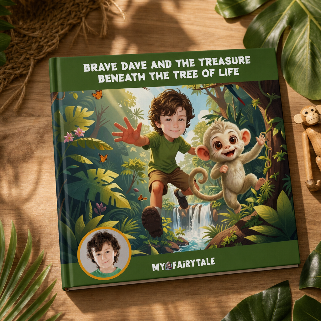 The Brave Hero and the Treasure Beneath the Tree of Life