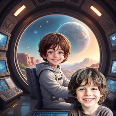 Personalised Book for Two Children
