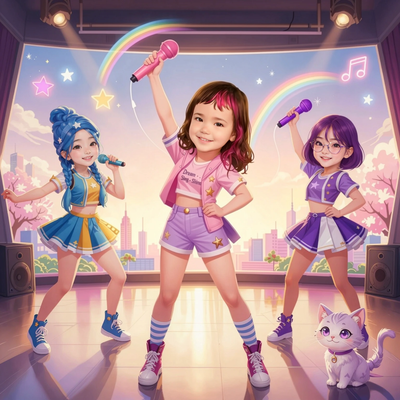 Star Squad na Rainbow Stage