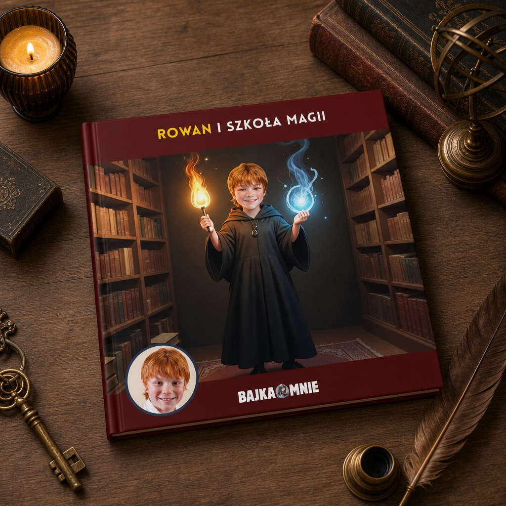 Szkoła Magii — school of magic laying product mockup 30x30